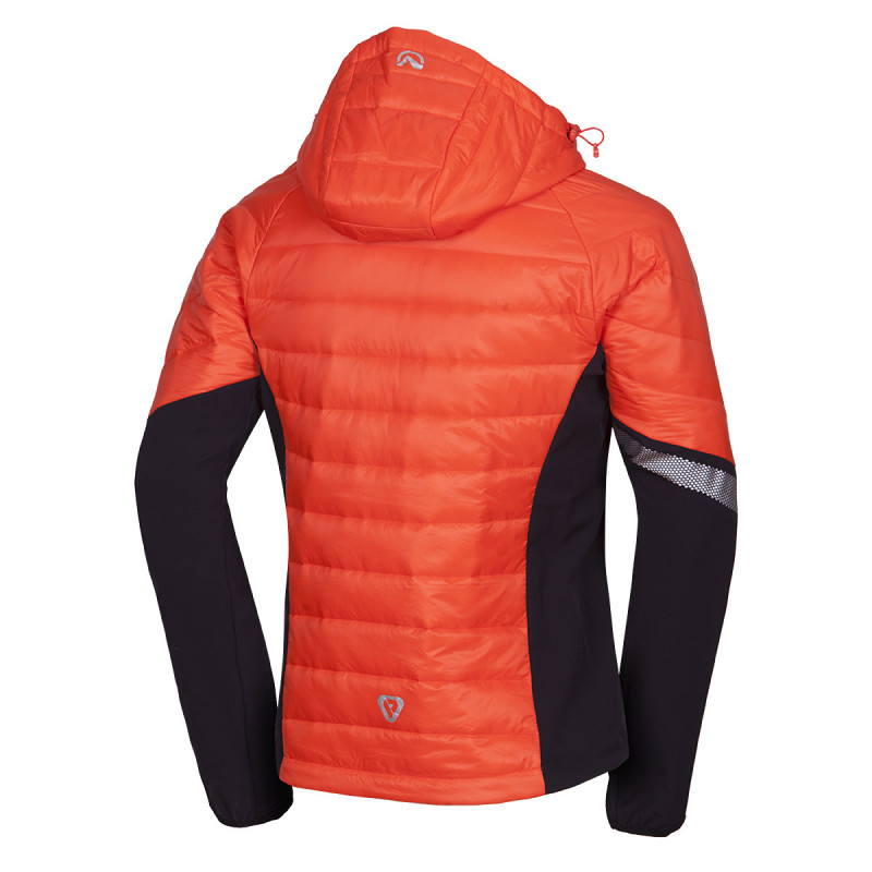 Pánska bunda ski-touring Northfinder BU-5111SKP Ohniste orange